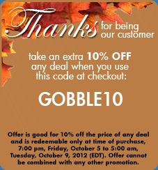 DealFind.com Extra 10 Off Any Deal Promo Code (Until Oct 9)