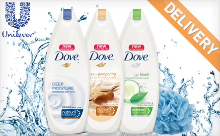 Dove Moisturizing Body Wash Set