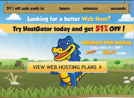 HostGator 51 Off All Hosting Packages (May 28 Only)