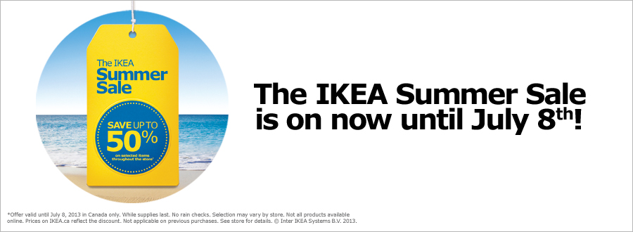IKEA The IKEA Summer Sale (Until July 8)