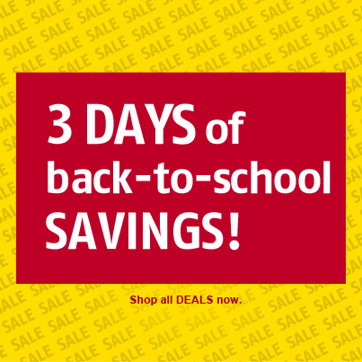 Future Shop 3 Days of Back to School Savings (July 26-28)