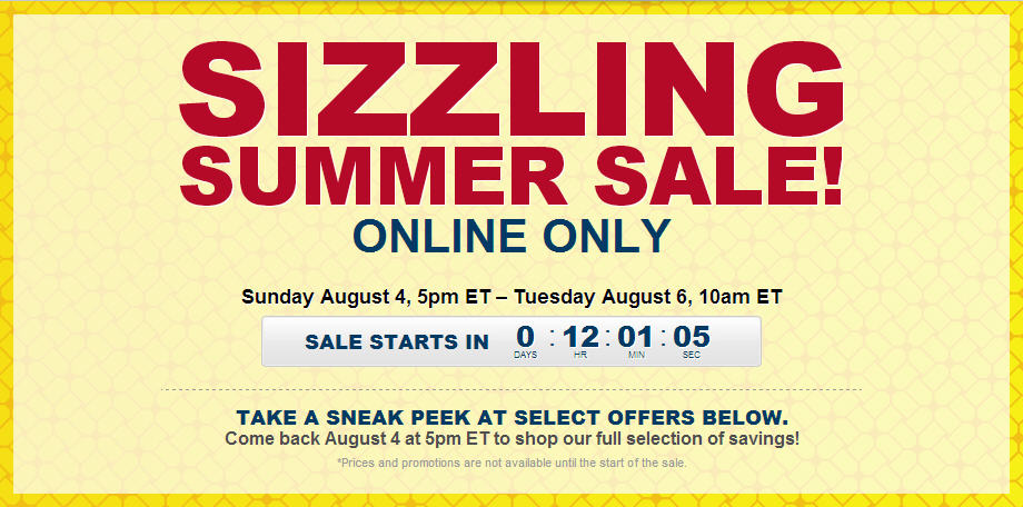 Best Buy Sizzling Summer Online Only Sale (Aug 4-6)