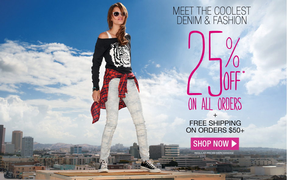 Garage 25 Off All Orders + Free Shipping (Until Oct 1)