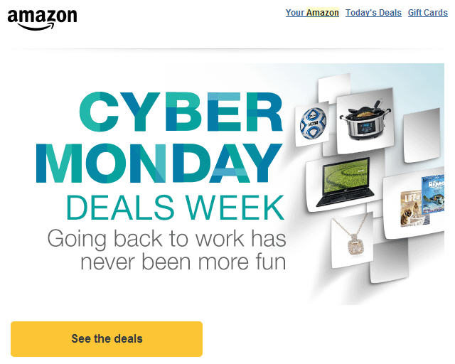 Amazon Cyber Monday Deals Week