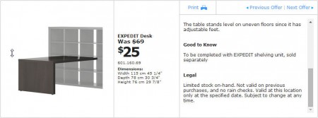 IKEA - Winnipeg Wacky Wednesday Deal of the Day (May 14)